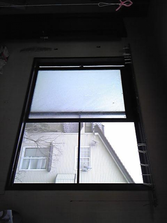 施工前の窓